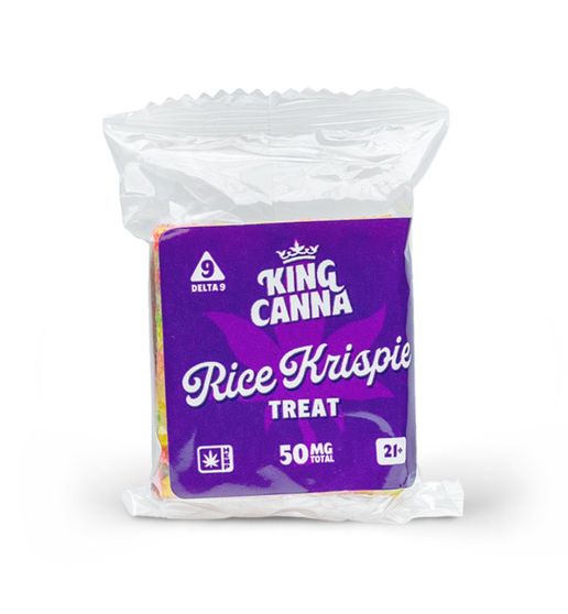 King Canna 50mg - Rice Krispie Treat