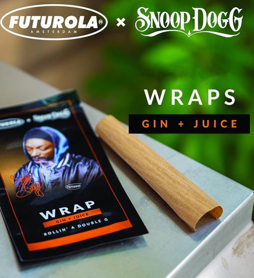 Snoop Dogg x FUTUROLA - Terpene-Infused Blunt Wraps - Gin + Juice