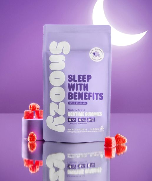 Snoozy 20ct 30mg Bedtime Gummies - Xtra Strength