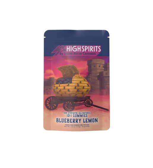 Trojan 10:1 30ct 150mg THC/1500mg CBD Gummies - Blueberry Lemon
