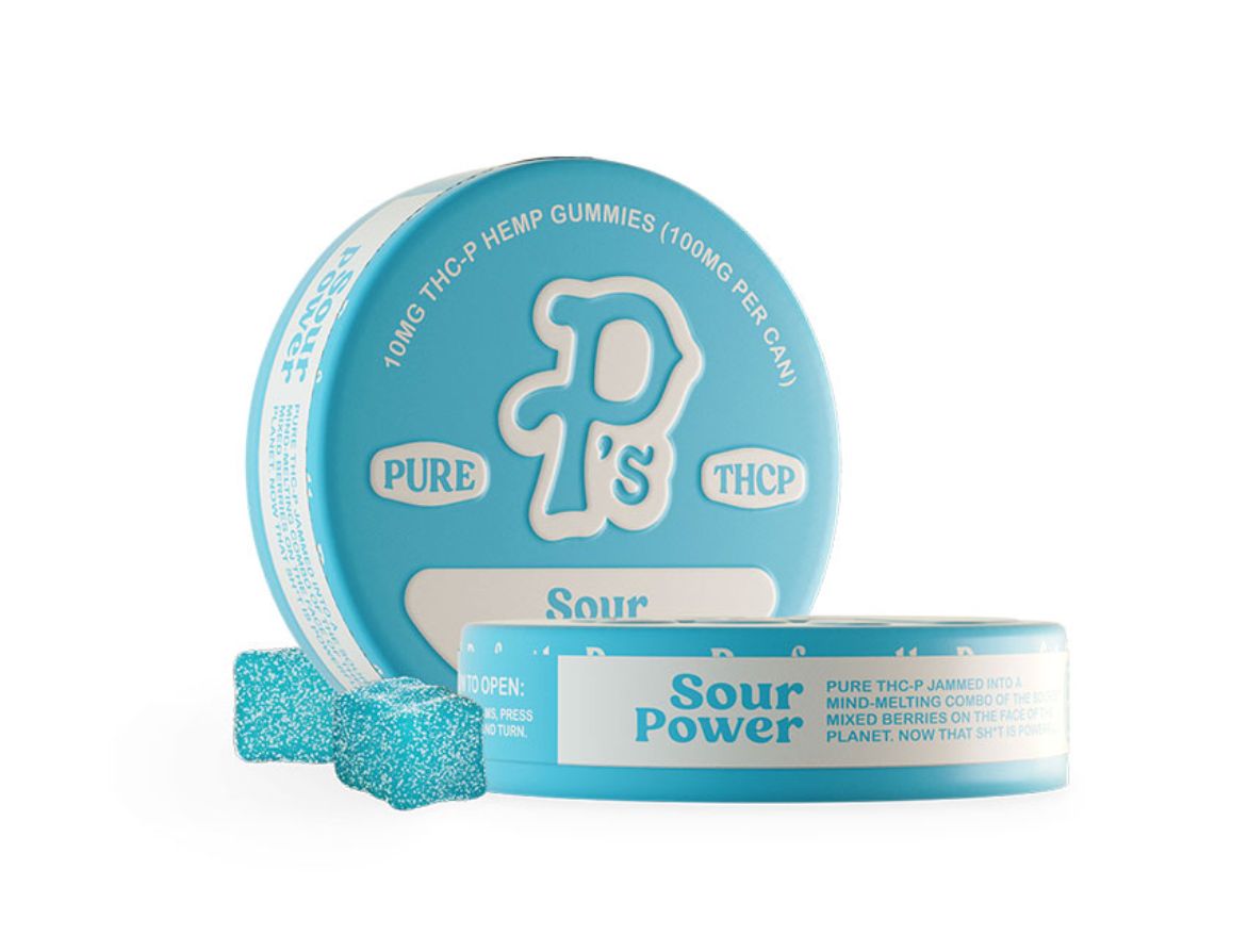 Pure P's 100mg THCP Gummies - Sour Power