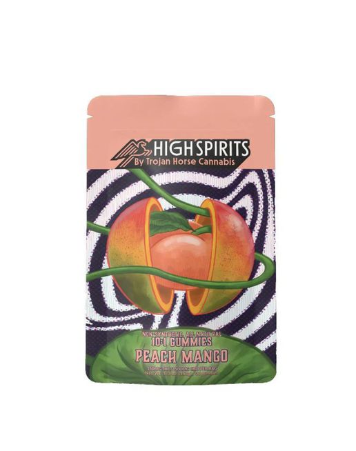 Trojan 10:1 30ct 150mg THC/1500mg CBD Gummies - Peach Mango
