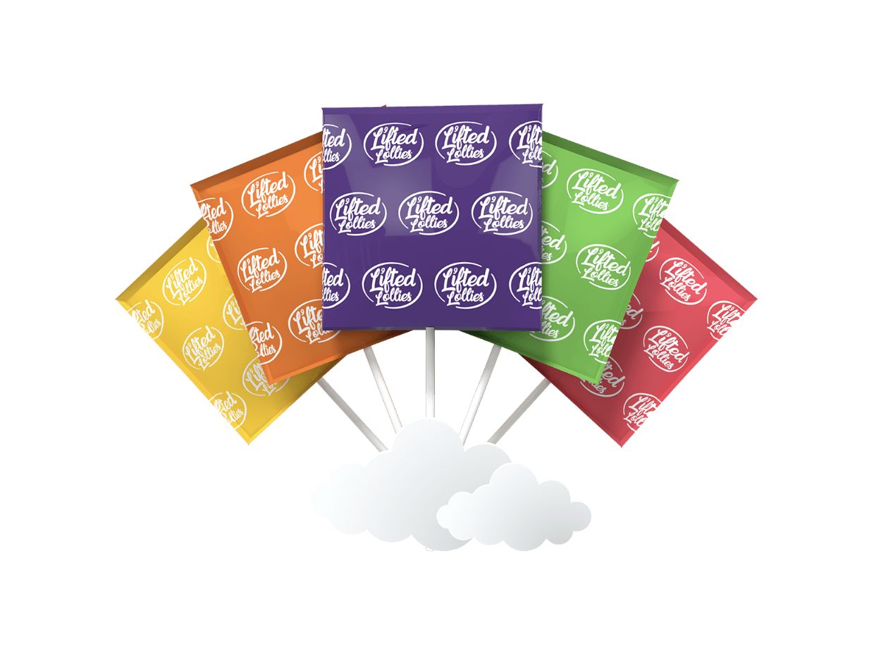 Lifted Lollies 30mg Suckers - Sour Apple