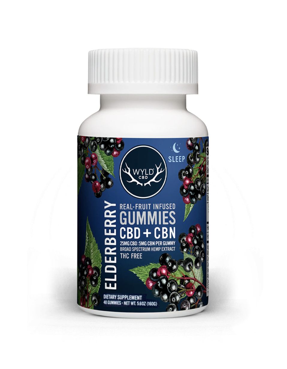 Wyld CBD/CBN 40ct Gummies - THC Free