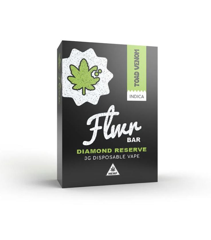 Flwr Bar 3g Dispo - Toad Venom - Indica