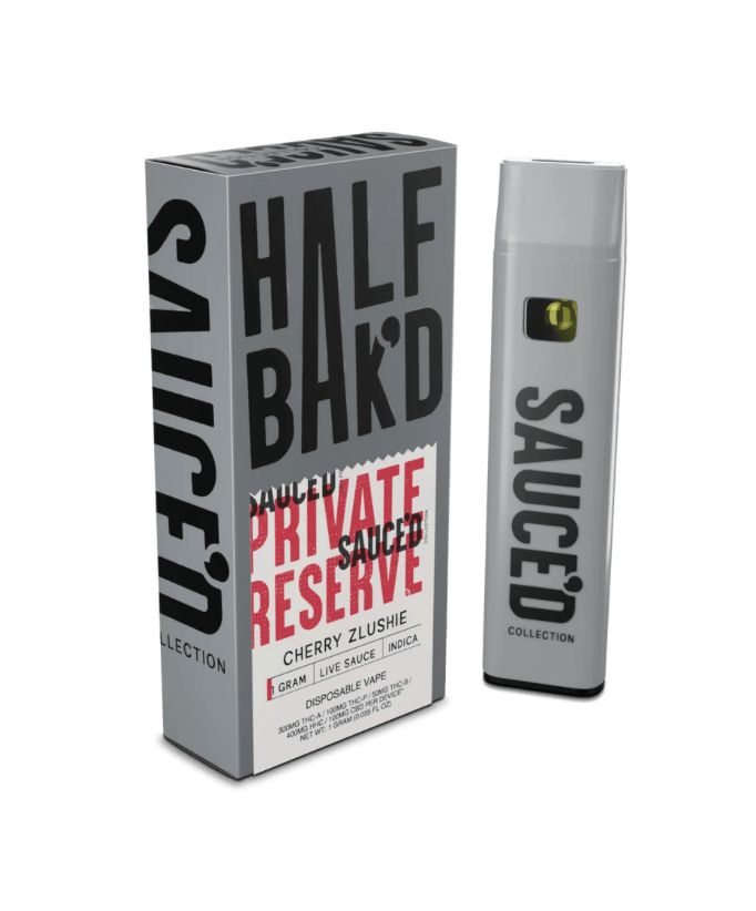 Half Bak'd 1g Sauce'd - Cherry Zlushie - Indica