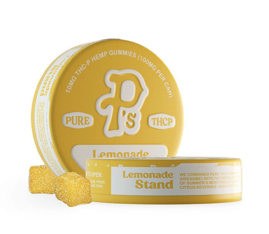 Pure P's 100mg THCP Gummies - Lemonade Stand