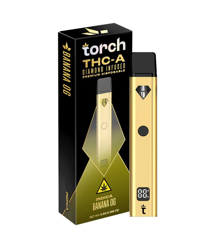 Torch Diamond Infused 2.5g Disp - Banana OG - Indica