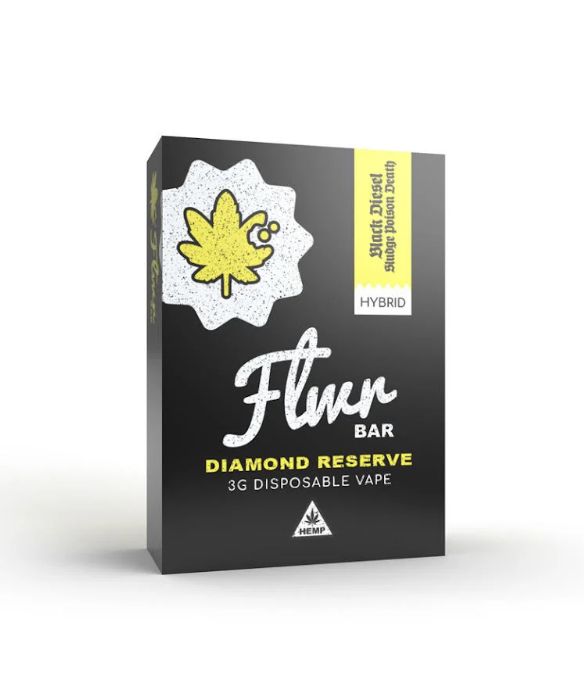 Flwr Bar 3g Dispo - Black Diesel - Hybrid
