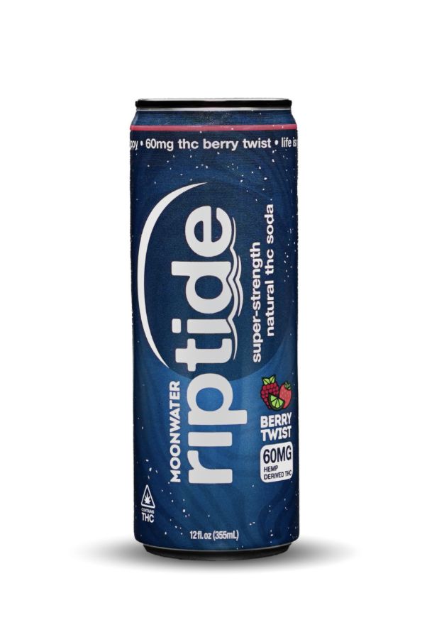 Moonwater Riptide Soda 60mg - Berry Twist