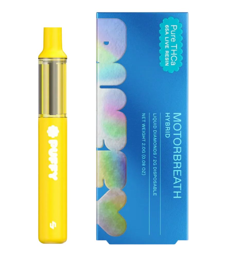 Puffy 2g Liquid Diamonds Dispo - Motorbreath - Hybrid