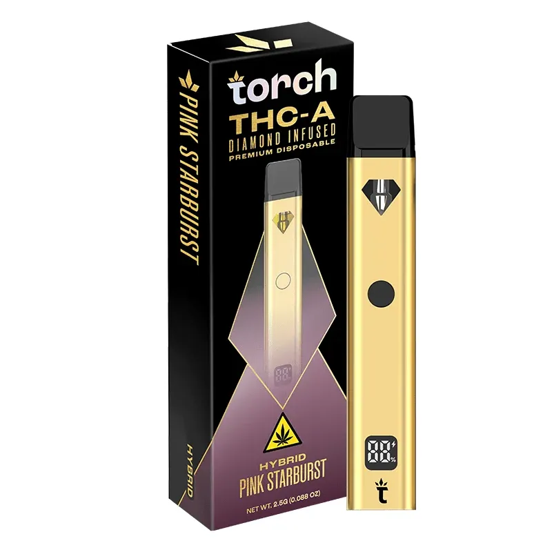 Torch Diamond Infused 2.5g Disp - Pink Starburst - Hybrid