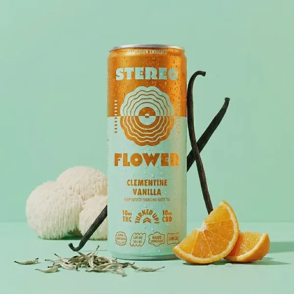 Stereo 20mg Sparkling White Tea - Clementine Vanilla