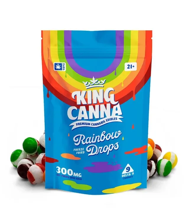 King Canna 300mg 101ct - Rainbow Drops