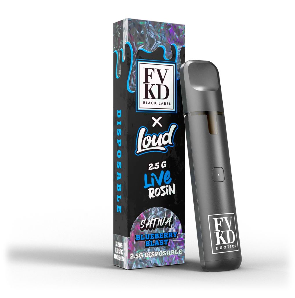 FVKD 2.5g Live Rosin Dispo - Blueberry Blast - Sativa