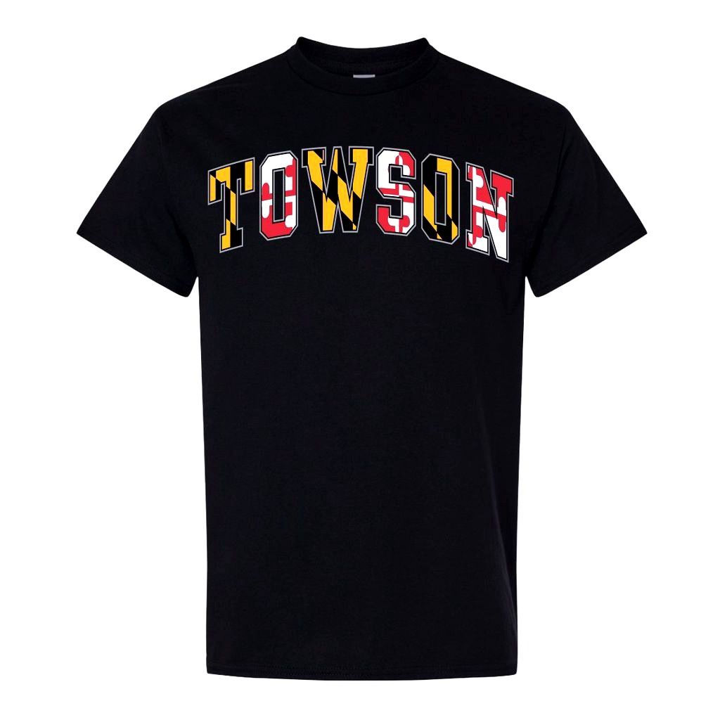 Towson Arch Tee MD Flag