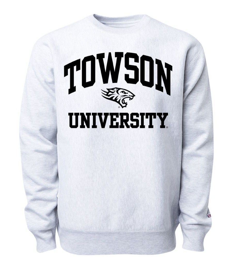 Reverse Weave Crew Sweatshirt, Colour: Ash, Size: Adult Small