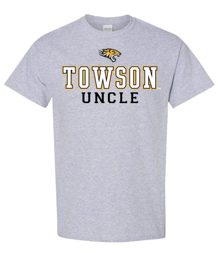 Towson Uncle Tee Shirt, Colour: Sports Grey, Size: Adult Small