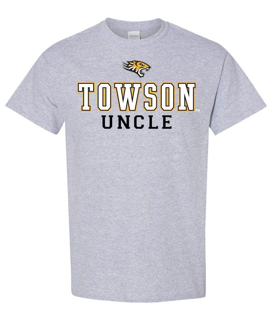 Towson Uncle Tee Shirt, Colour: Sports Grey, Size: Adult Small