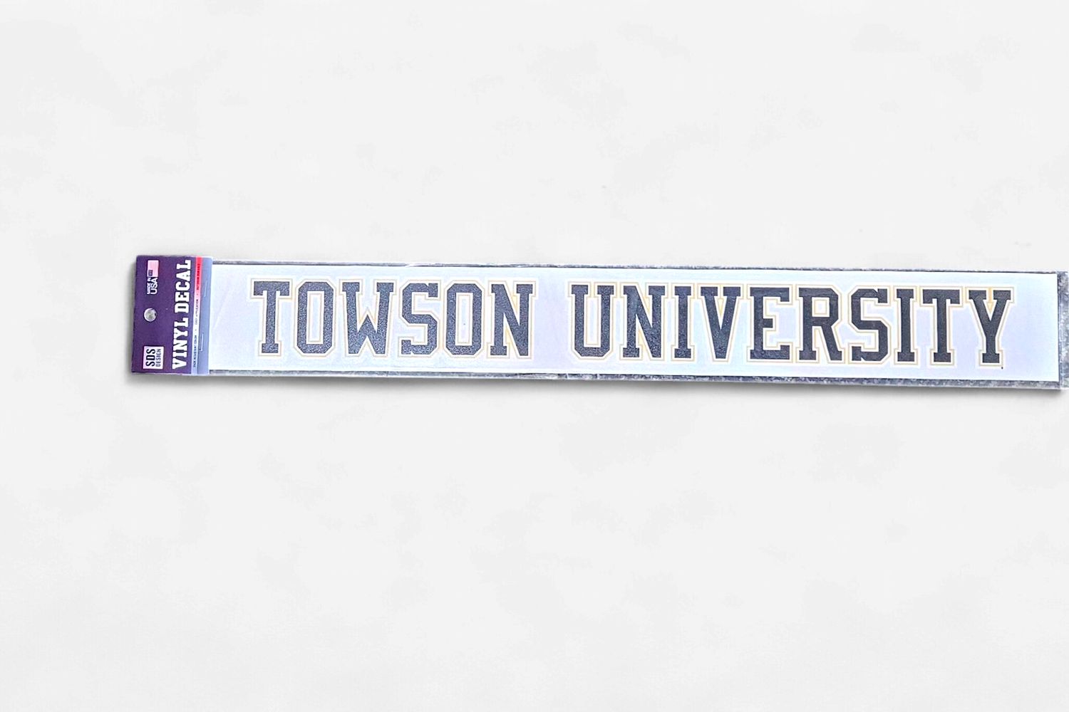 Towson U Decal Strip