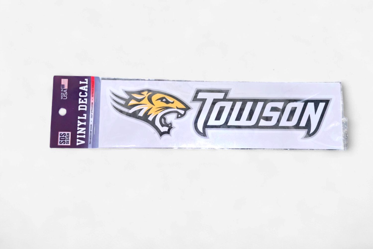 Mascot Towson Decal Strip