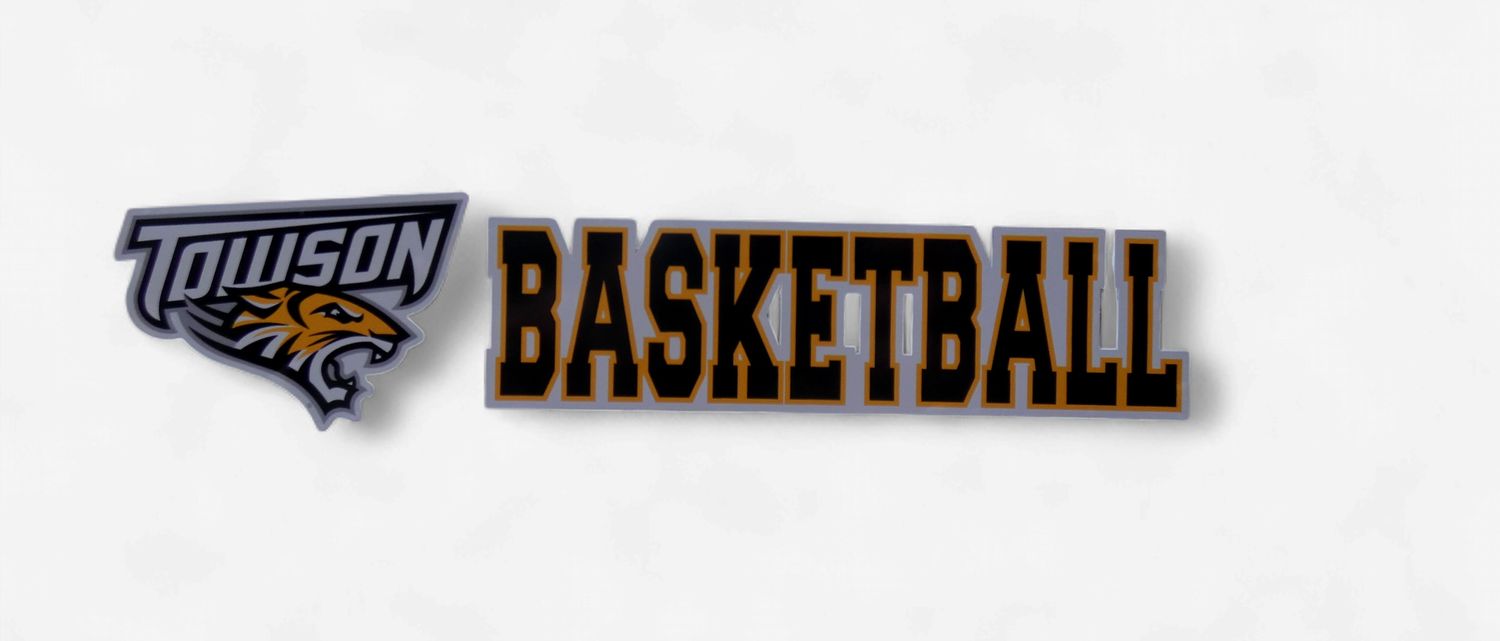 Towson Basketball Decal