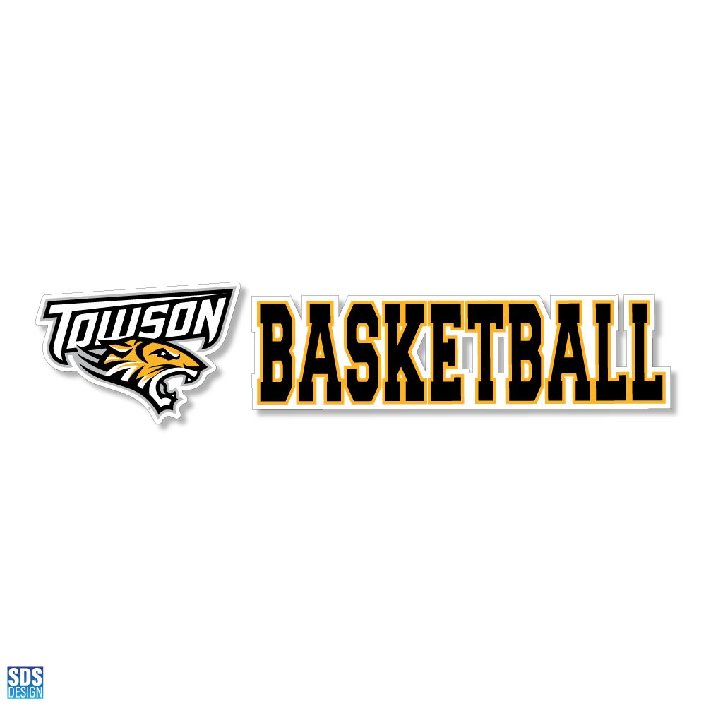 Towson Basketball Decal
