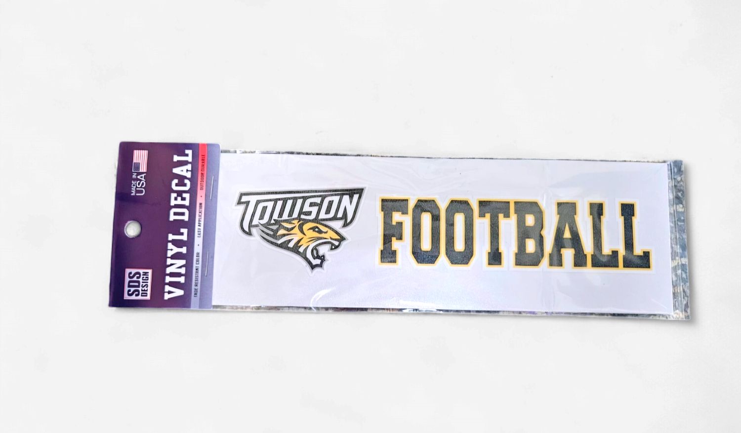 Towson Football Decal