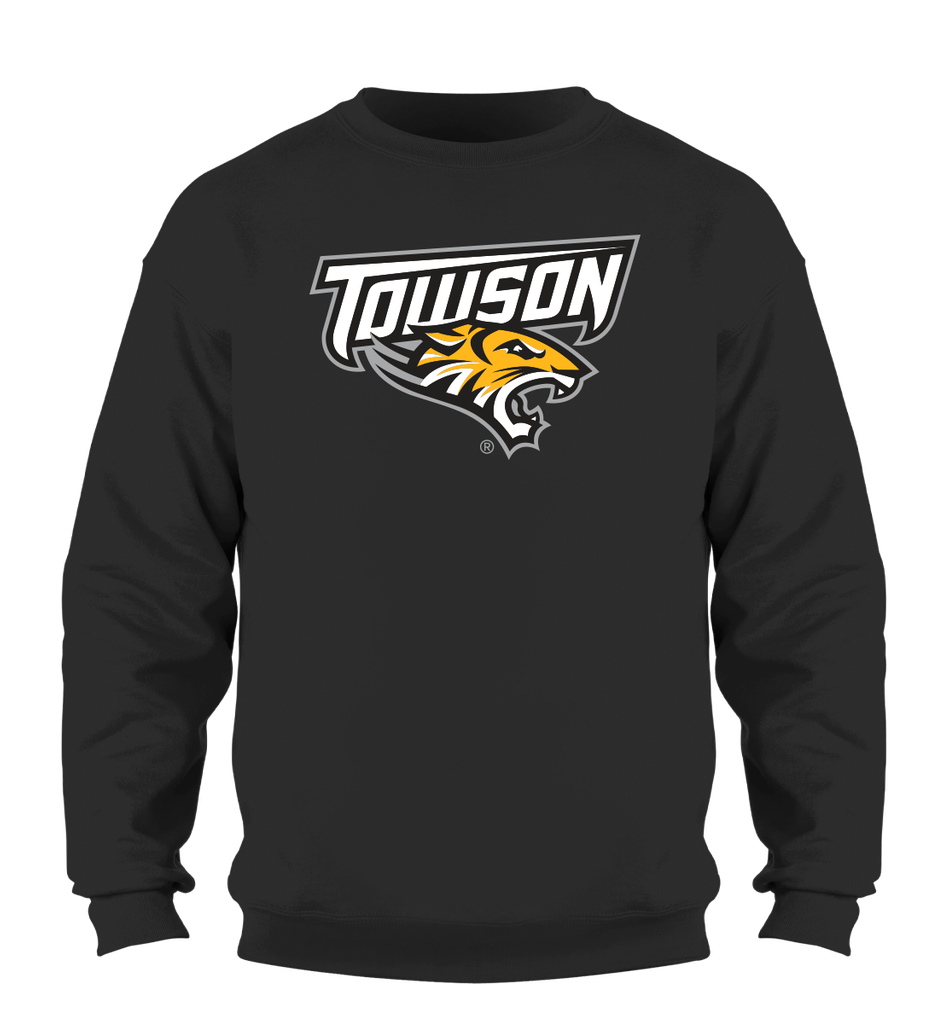 Towson Tigers Embroidered Crew Neck