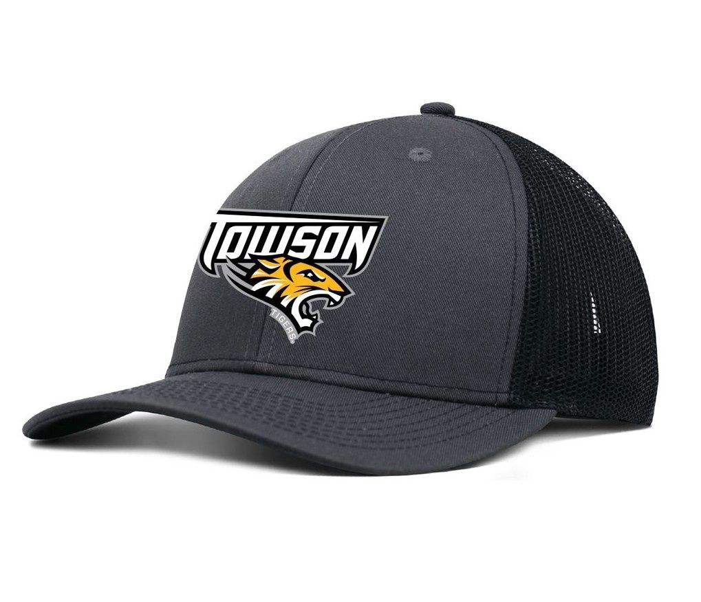 Towson Tigers Trucker Hat - Dark Grey
