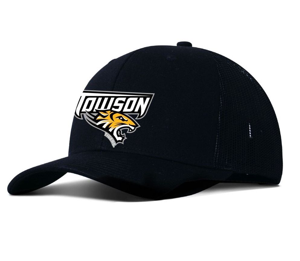 Towson Tigers Trucker Hat - Black