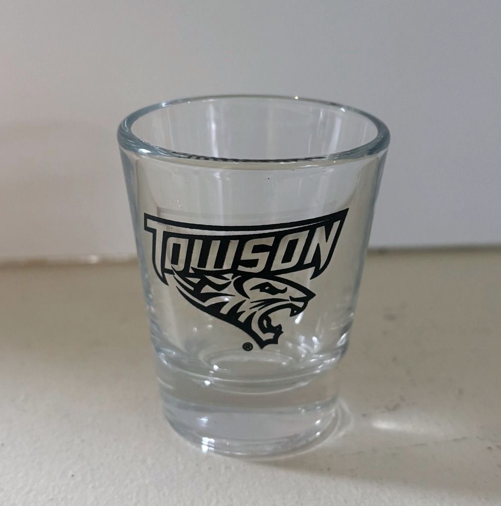 Towson Mascot Shot Glass