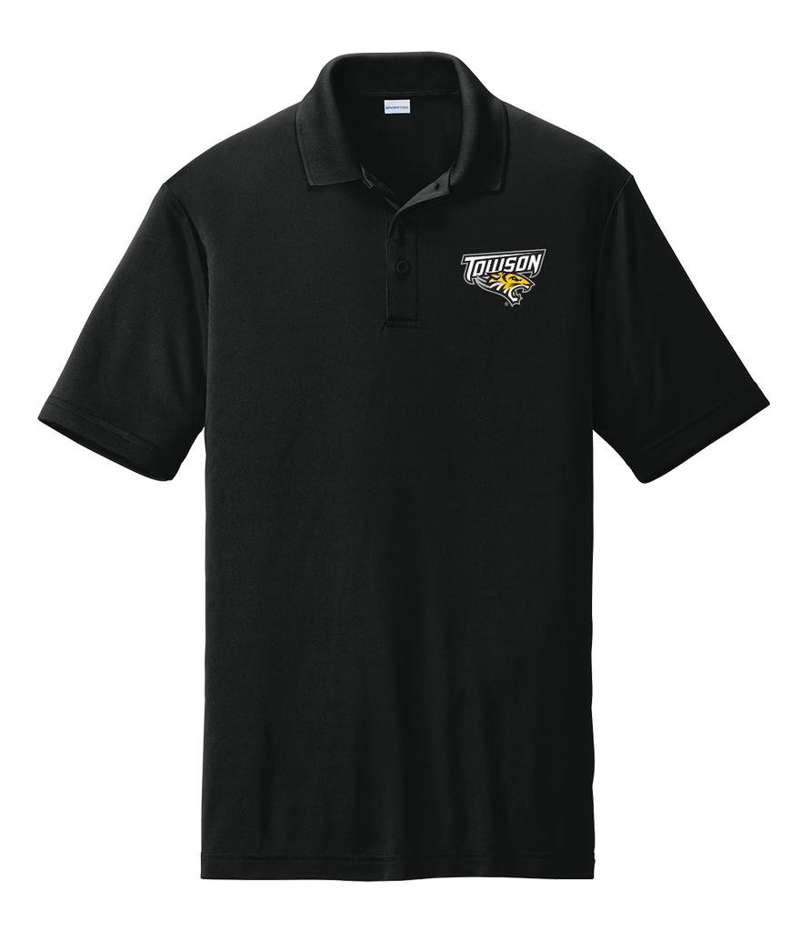 Towson Tigers Polo in Black, Gray &amp; Navy