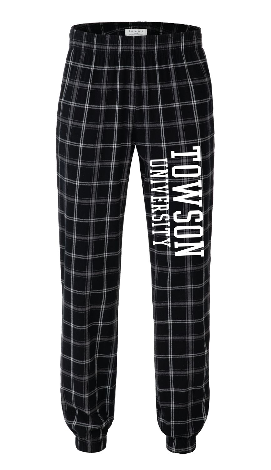 Towson Black &amp; Oxford Flannel Jogger