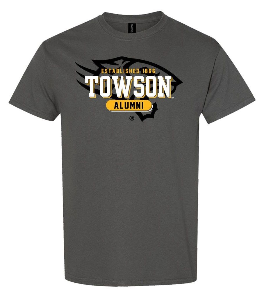 Towson Alumni Tee - Charcoal