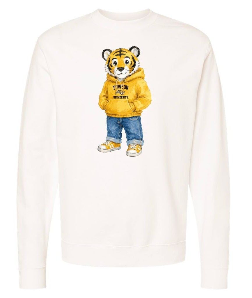 Uptown Tiger Crew-Neck Sweatshirt