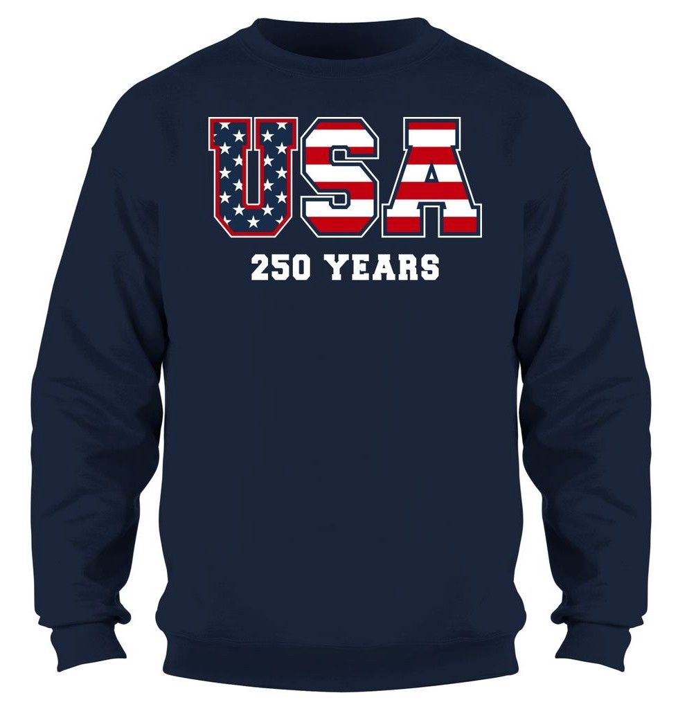 USA 250 Years Crew Neck