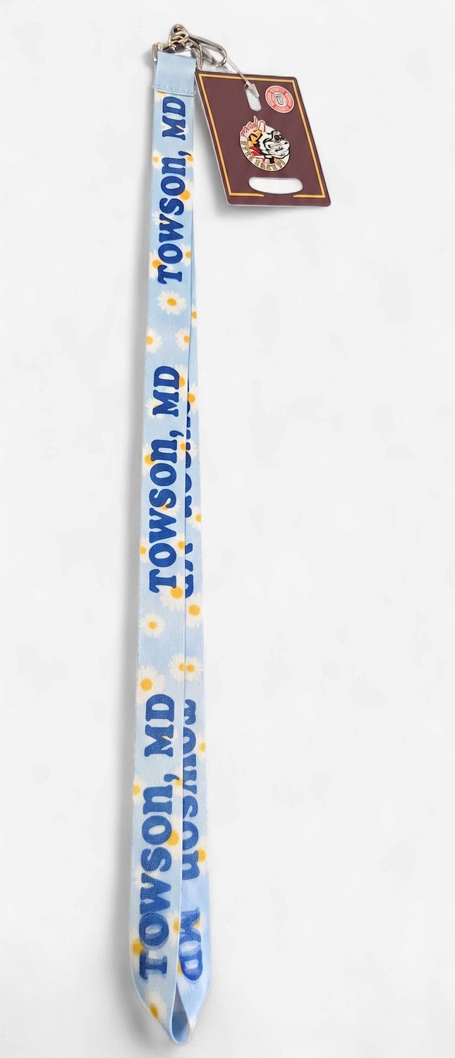 Lanyard Towson, MD Daisies - Blue