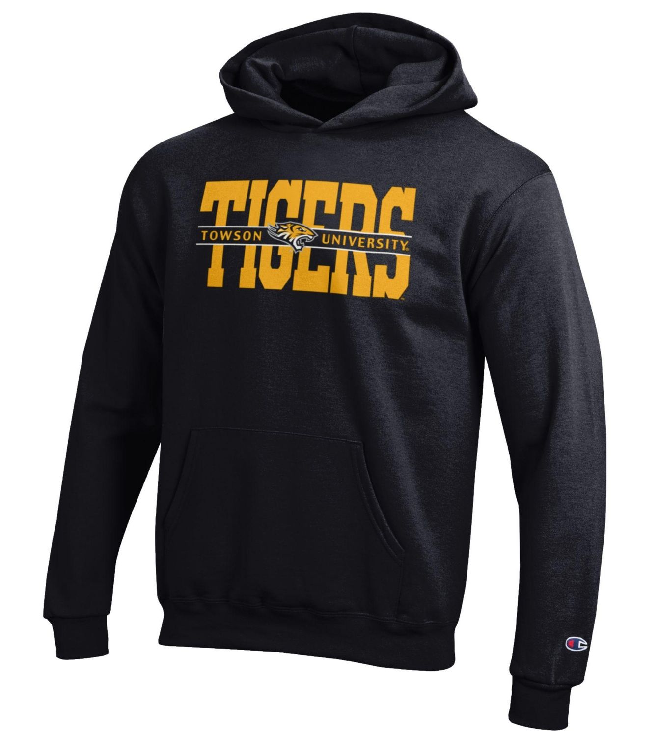 Youth TU Tigers Hoodie - Black