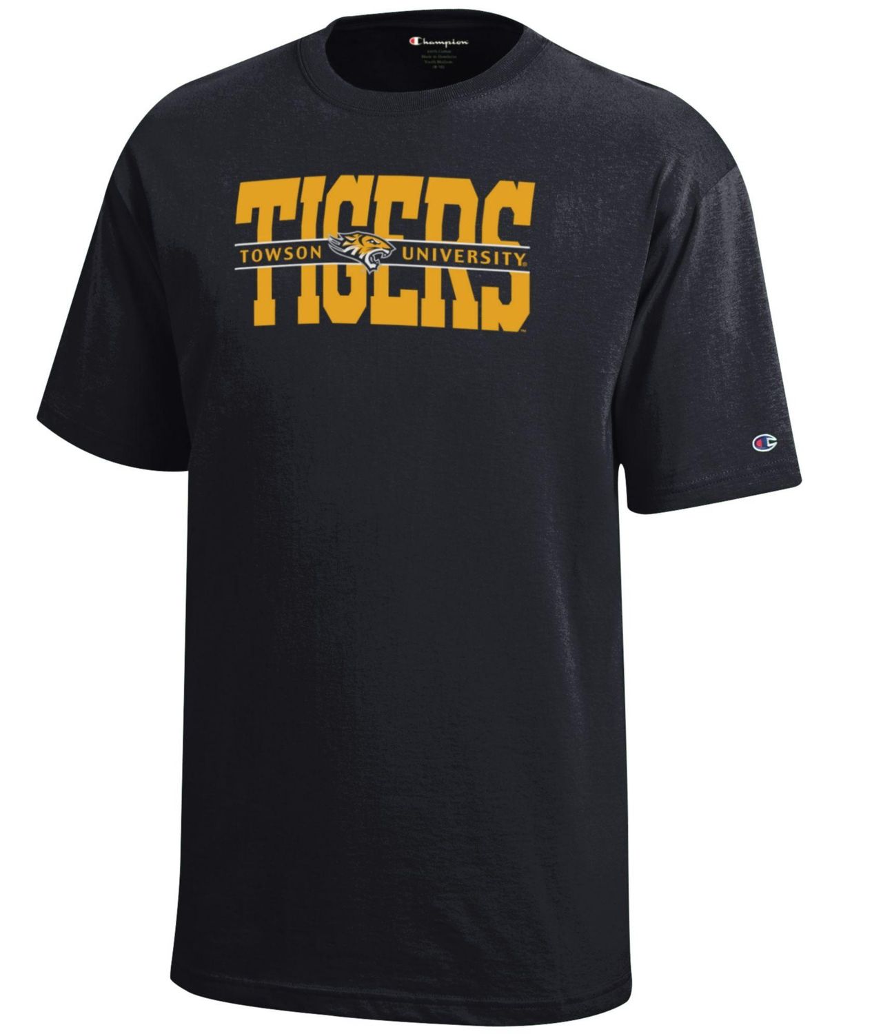 Youth TU Tigers Tee - Black