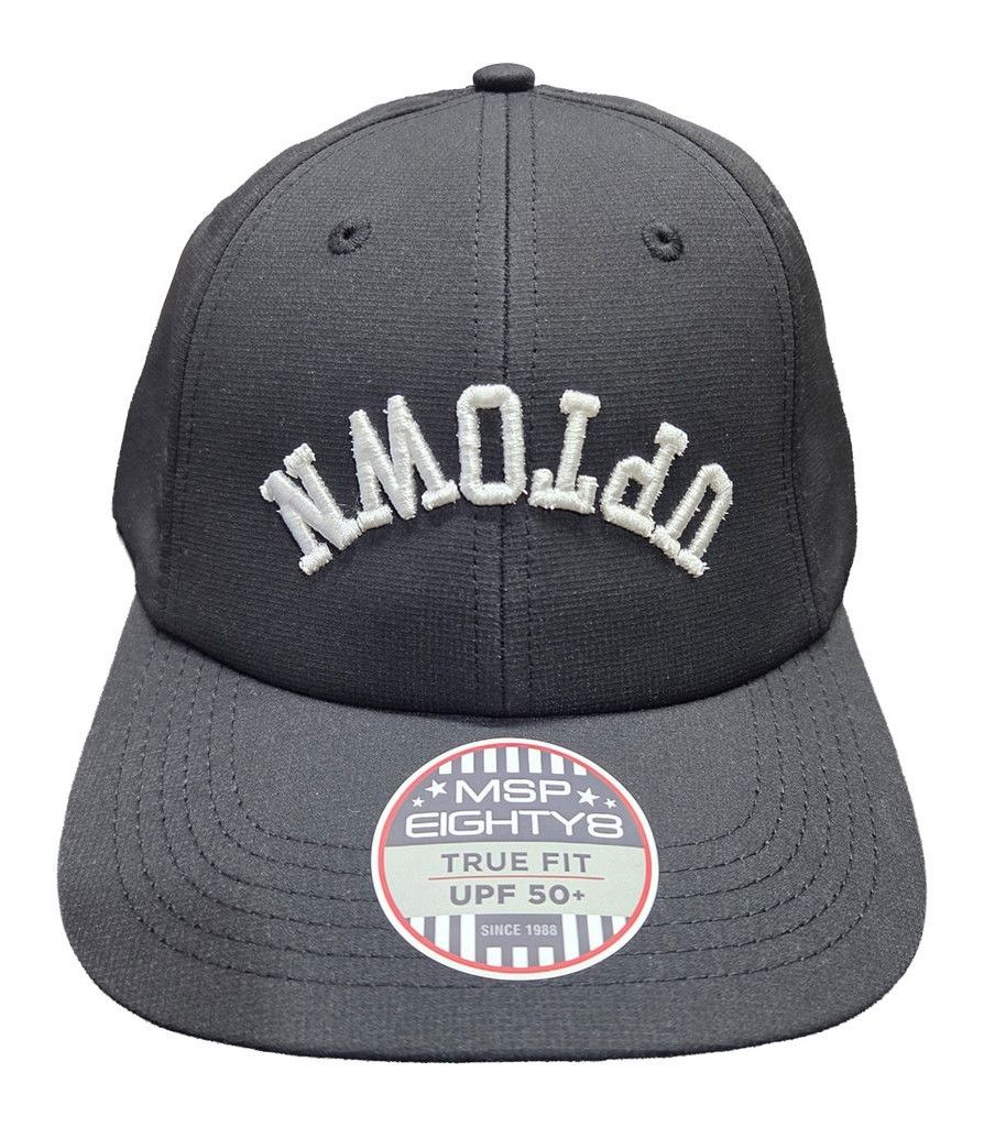Uptown Upside-Down Arch Performance Hat - Black