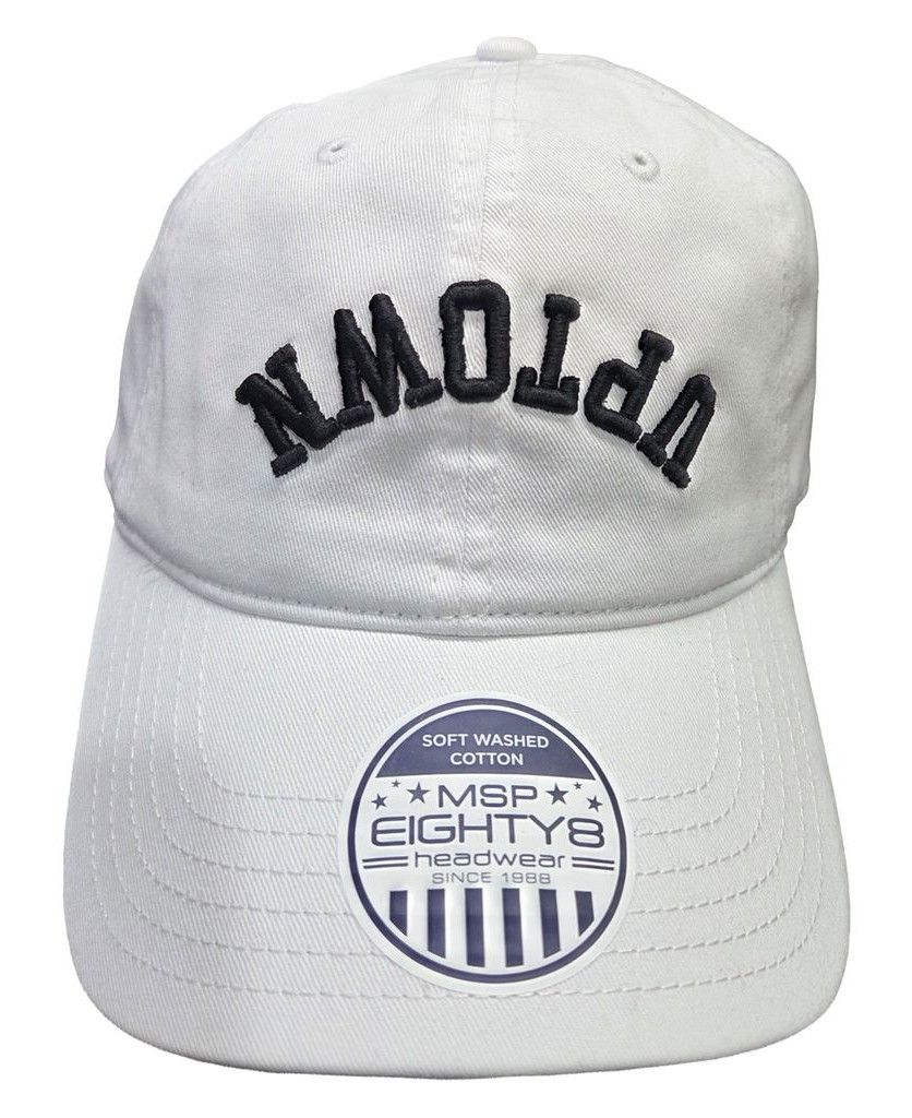 Uptown Upside-Down Arch Hat - White