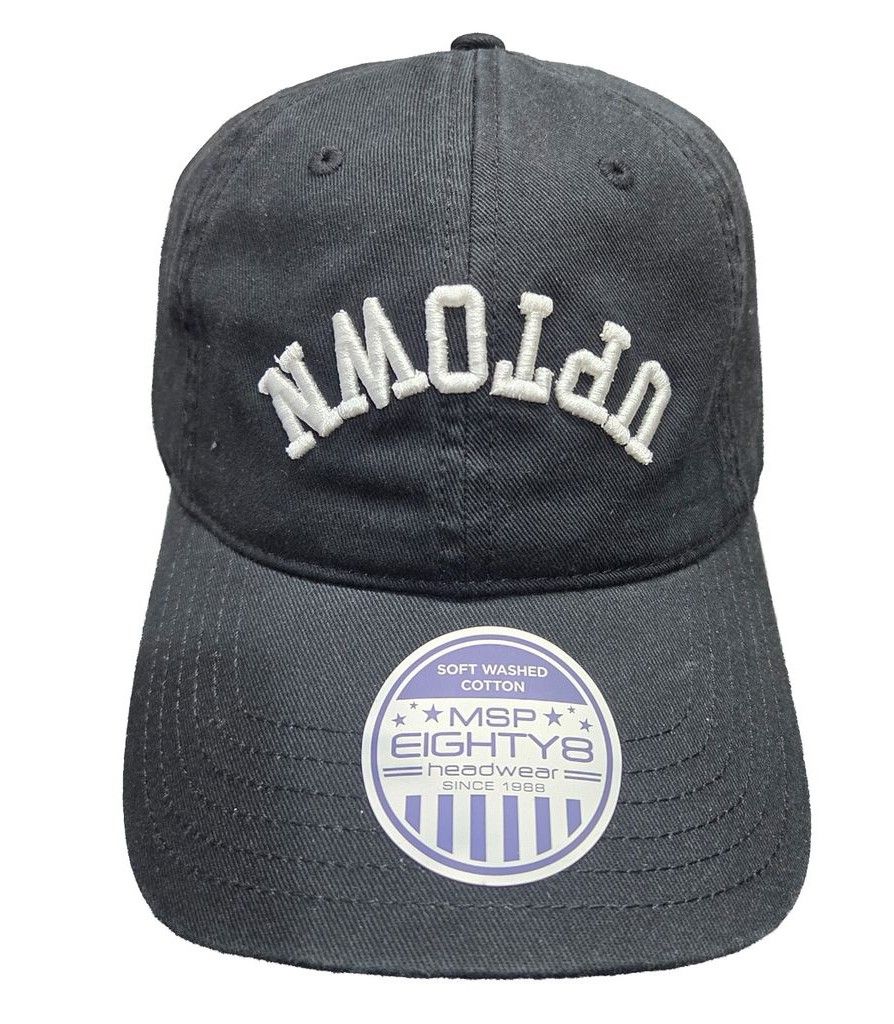 Uptown Upside-Down Arch Hat - Black