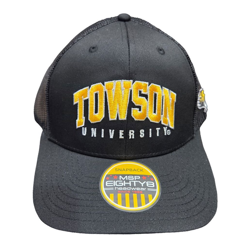 TU Snapback Trucker Hat - Black