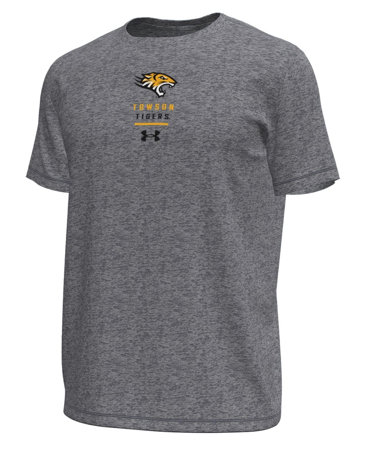 Towson Tigers UA Tech Tee, Color: Heather Grey, Size: Adult Small