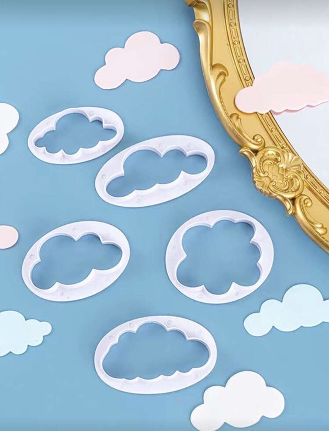 5 Piece Clouds cutter set