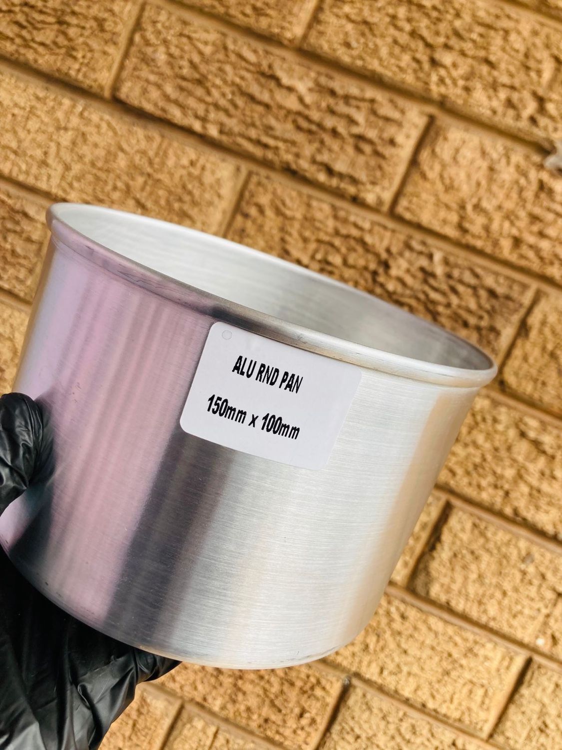 Aluminium Baking Pans (100mm height), Size: 150mm