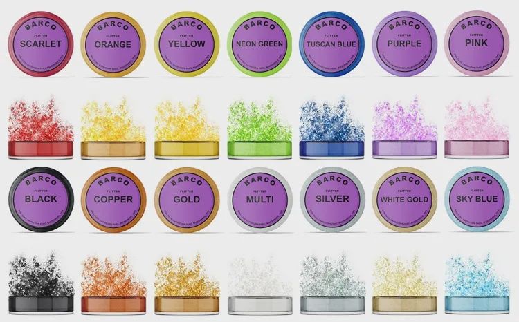 Barco Flitter Glitter (Purple label) 10ml
