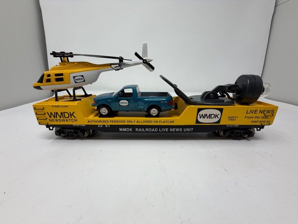 KLINE K705-7401 TV CAR WITH AN OPERATING CAMERA