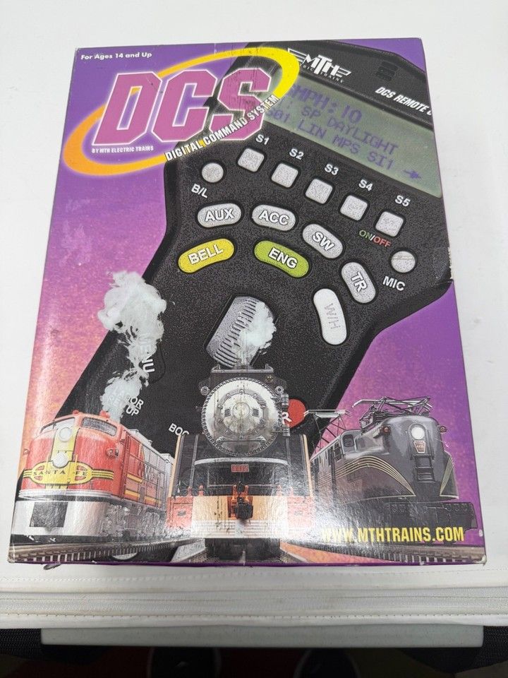 MTH 50-1001 DCS REV L DIGITAL COMMAND SYSTEM SET